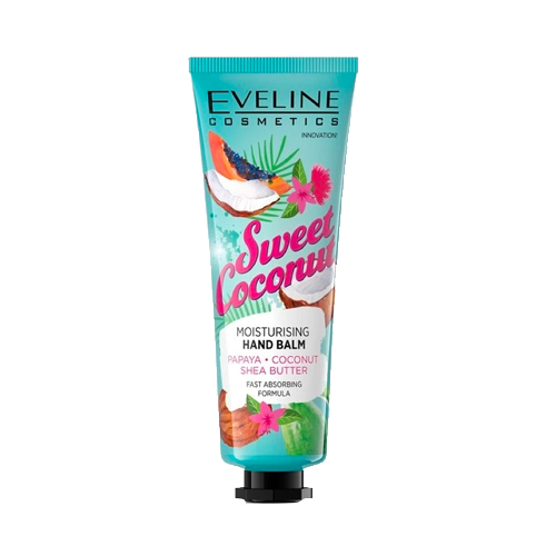 Eveline Sweet Coconut Moisturiser Hand Balm 50ml