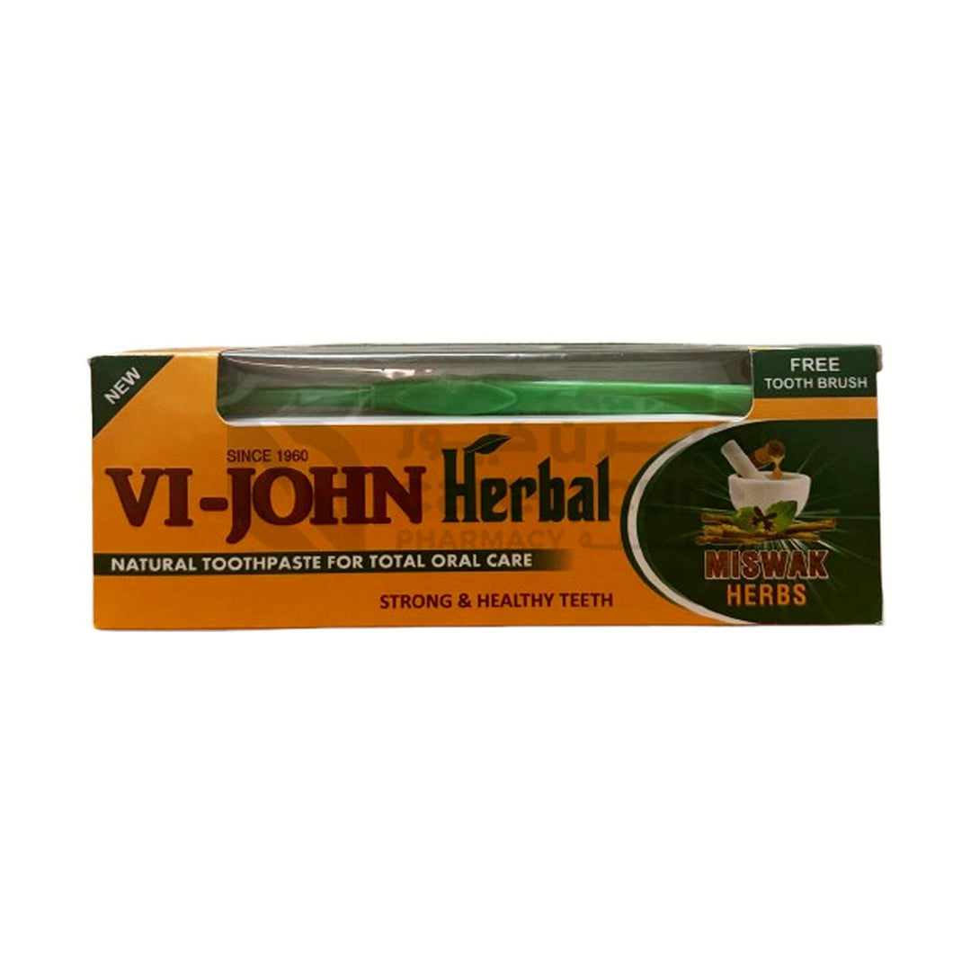 Vi John Miswak Toothpaste (Free Brush)