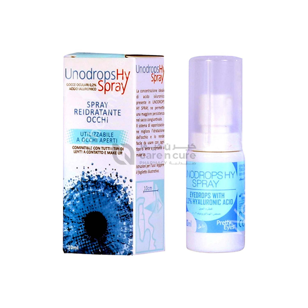 Uno Drops Hy Eyedrops 0.3 % 10ml