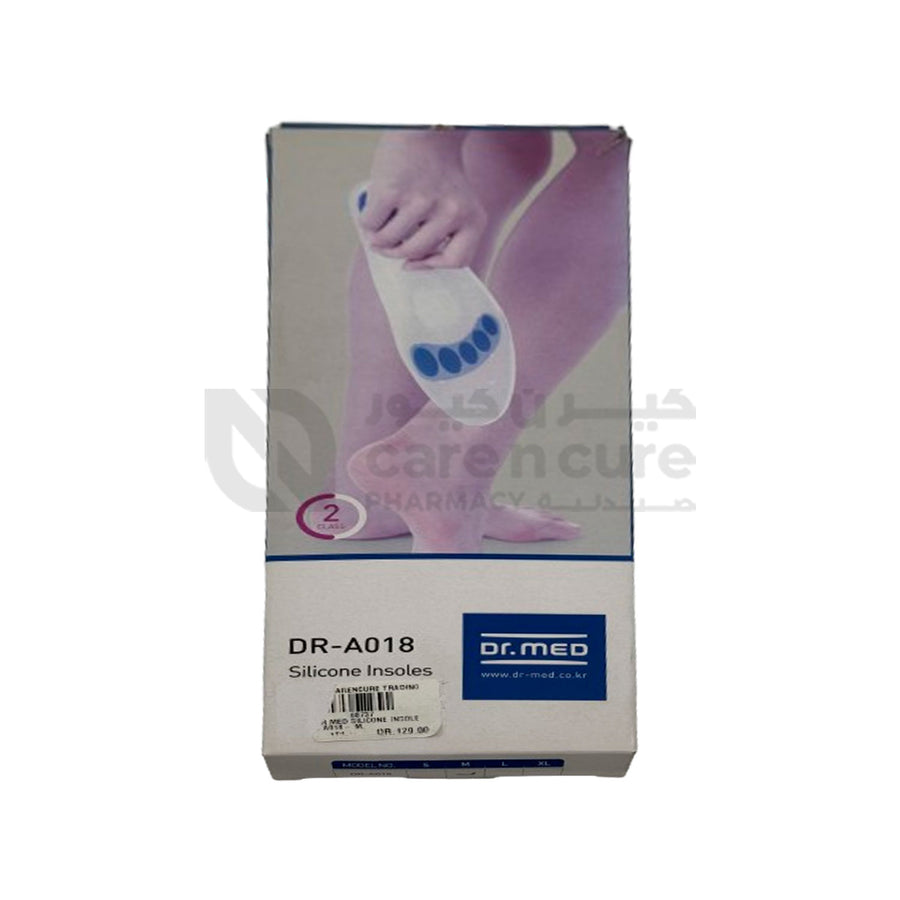 Dr.Med Silicone Insoles A018- Medium