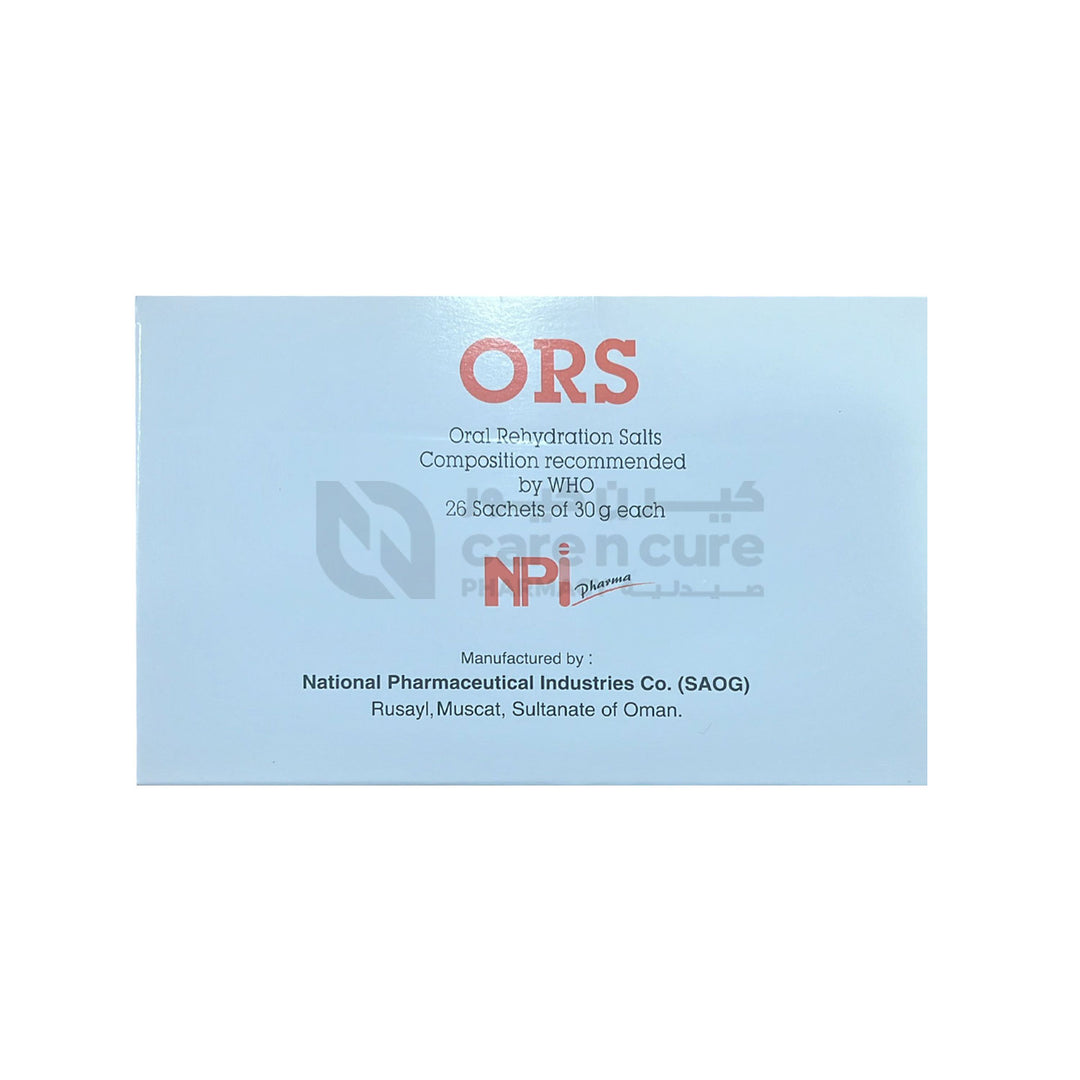 ORS 30g Sachet 26 Pieces