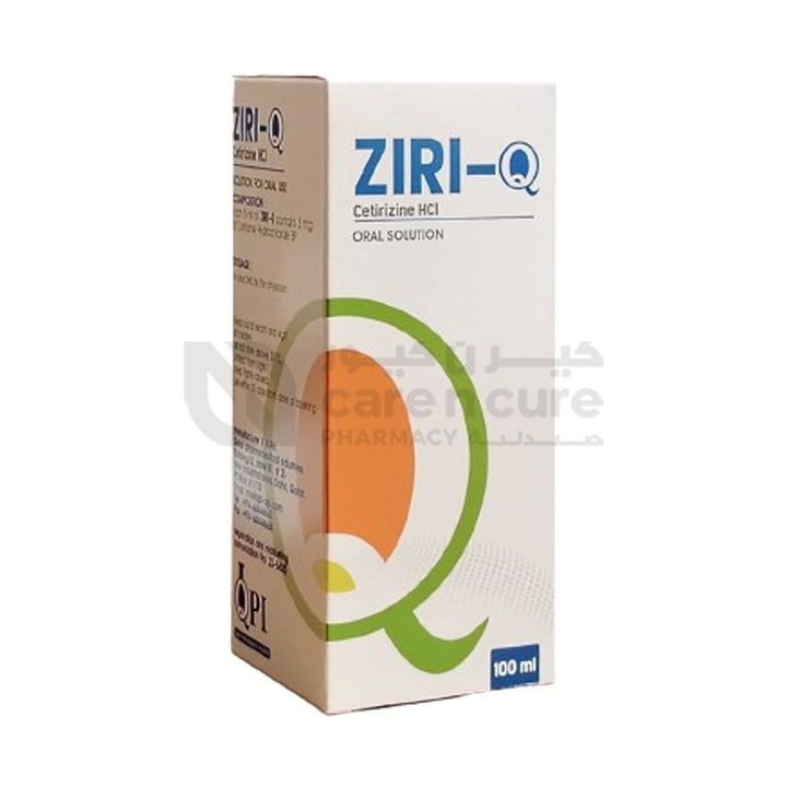 Ziri-Q 5mg / 5 ml Syrup 100 ml