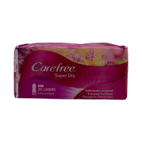 Carefree Super Dry Pantyliner Np 20 Pieces