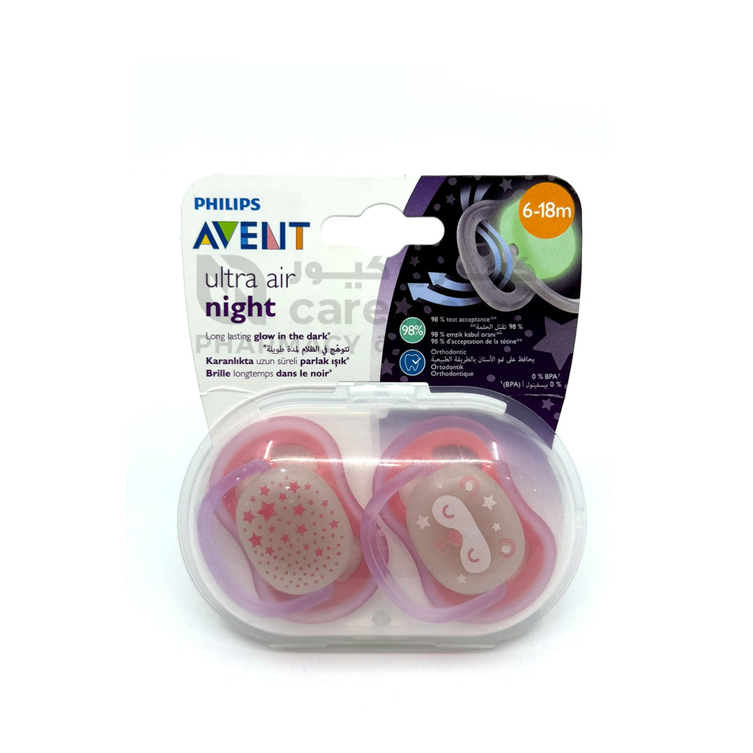 Philips Avent Sthr Sil Ultra Air 6- 18M Nt Girl X2