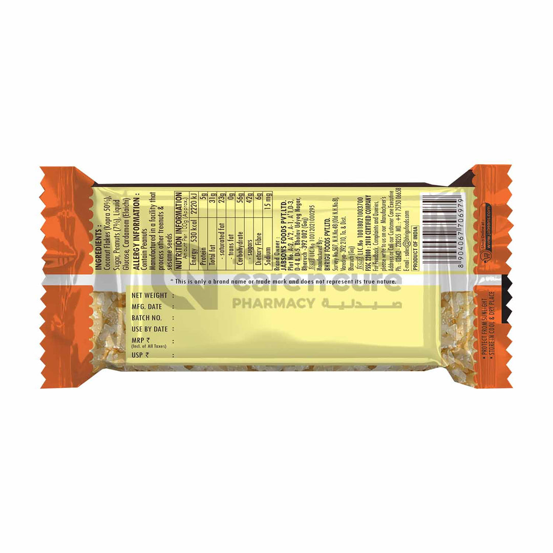 Jabson Chikki-Coconut Crush 30 gm