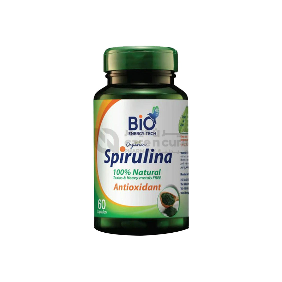 Bio Energy Tech Spirulina Capsule 60 Pieces