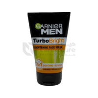 Garnier Men Turbo Brightening Face Wash Lemon 100g