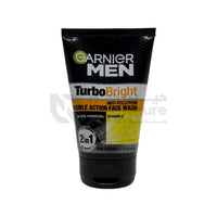 Garnier Men Turbo Brig Charco + Vitamin C Face Wash 100g