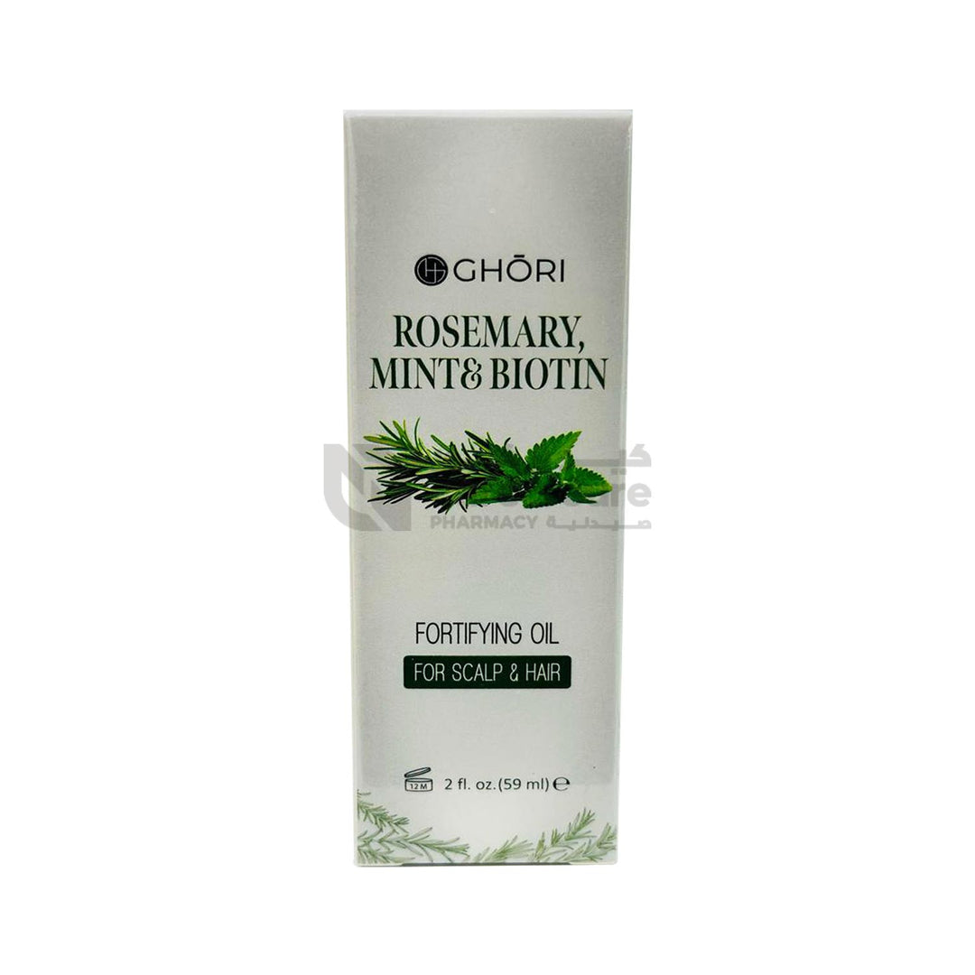 Ghori Rosemary Mint & Biotin Fortifying Oil 59ml - 69857