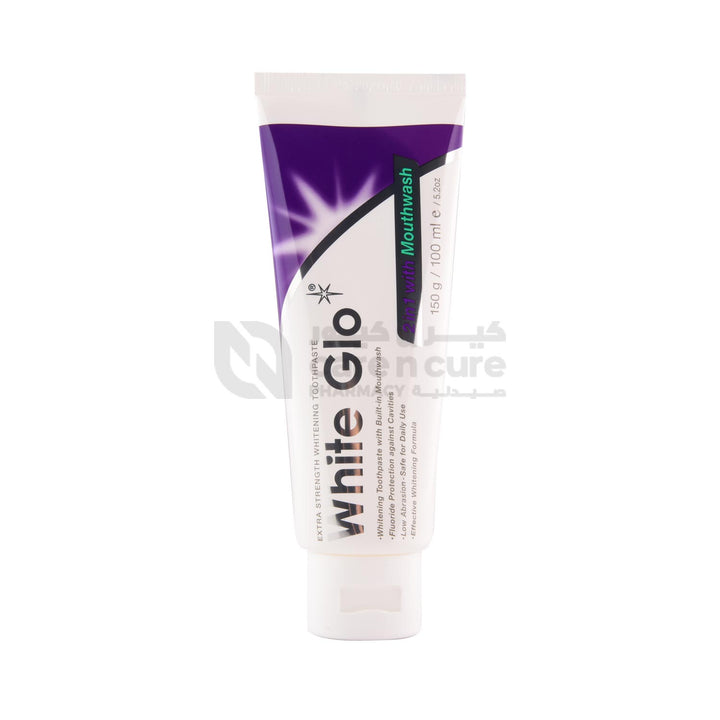 2 In 1 Mouthwash Whitening Paste