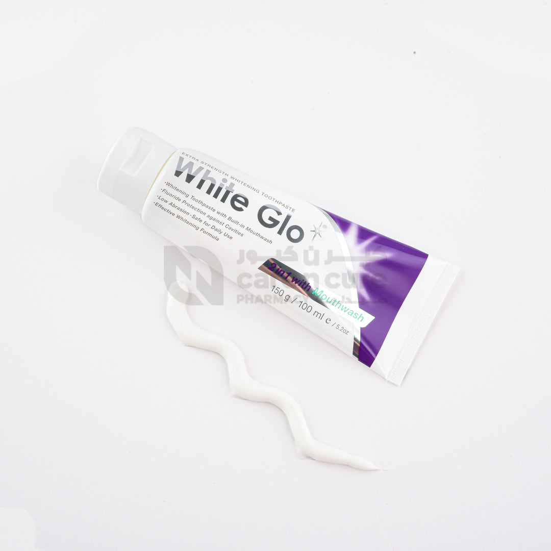 2 In 1 Mouthwash Whitening Paste