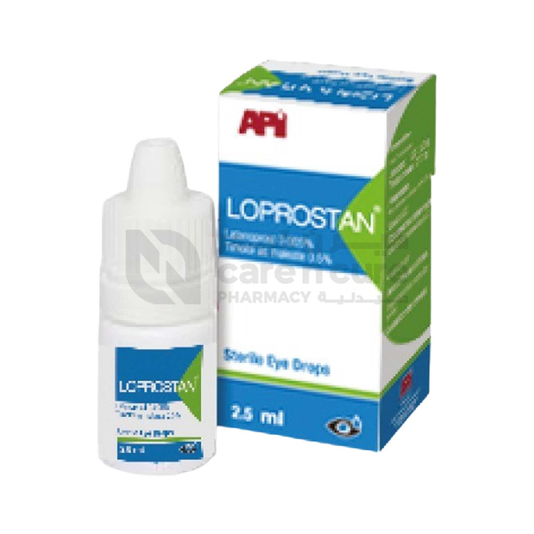 Loprostan Eye Drops 2.5 ml In 5 ml Bottle