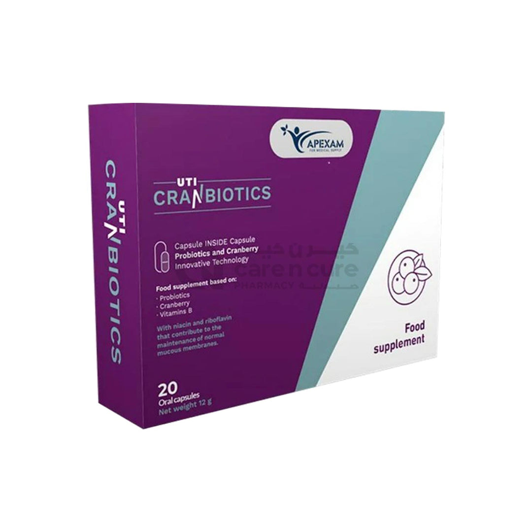 Uti Cranbiotics Capsule 20 Pieces