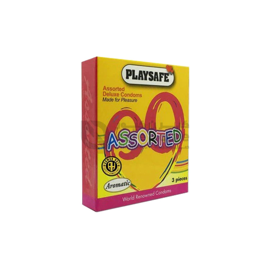 Playsafe Assorted Condom - 3 Pieces