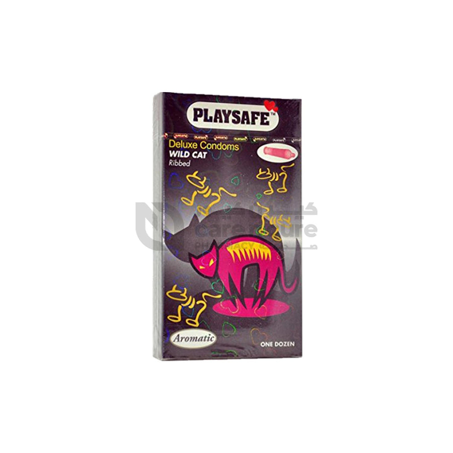 Playsafe Wildcat Condom - 12 Pieces