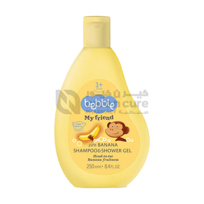 Bebble Myfriend 2In1 Banana Shampoo & Shower Gel 250 ml