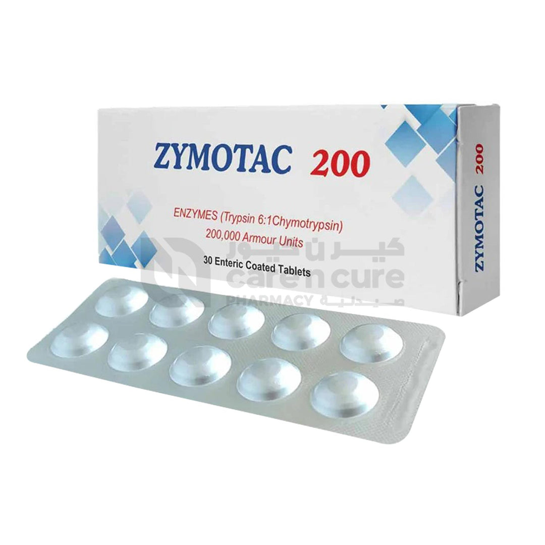 Zymotac 200 mg Tablet 30 Pieces