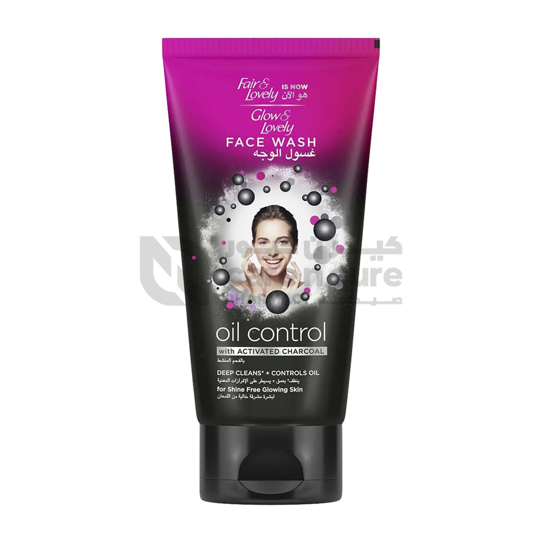 Glow & Lovely Face wash Oil Control With Charcoal 150 g