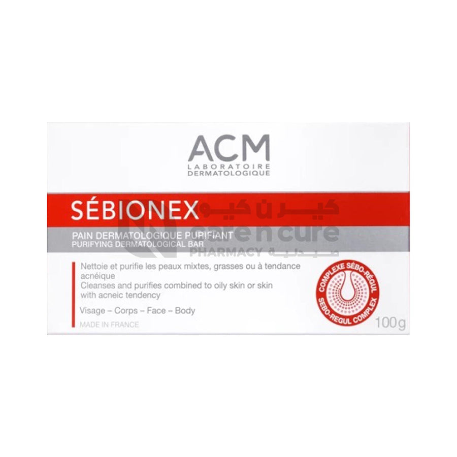 Acm Sebionex Purifying Cleansing Bar 100 ml