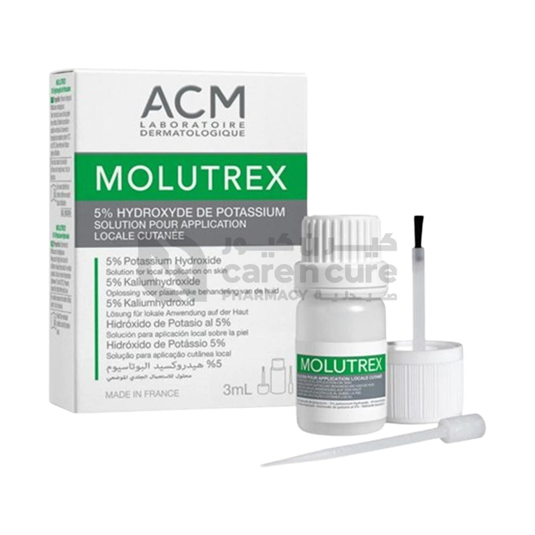 Acm Molutrex Koh 5% 3 ml