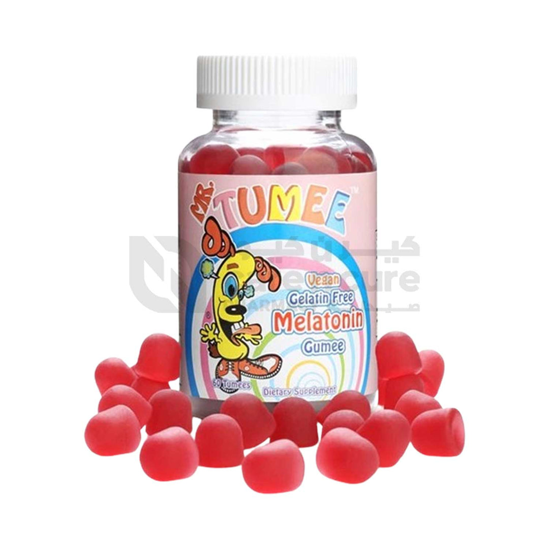 Mr Tumee Melatonin 1 mg Gummies 60 Pieces