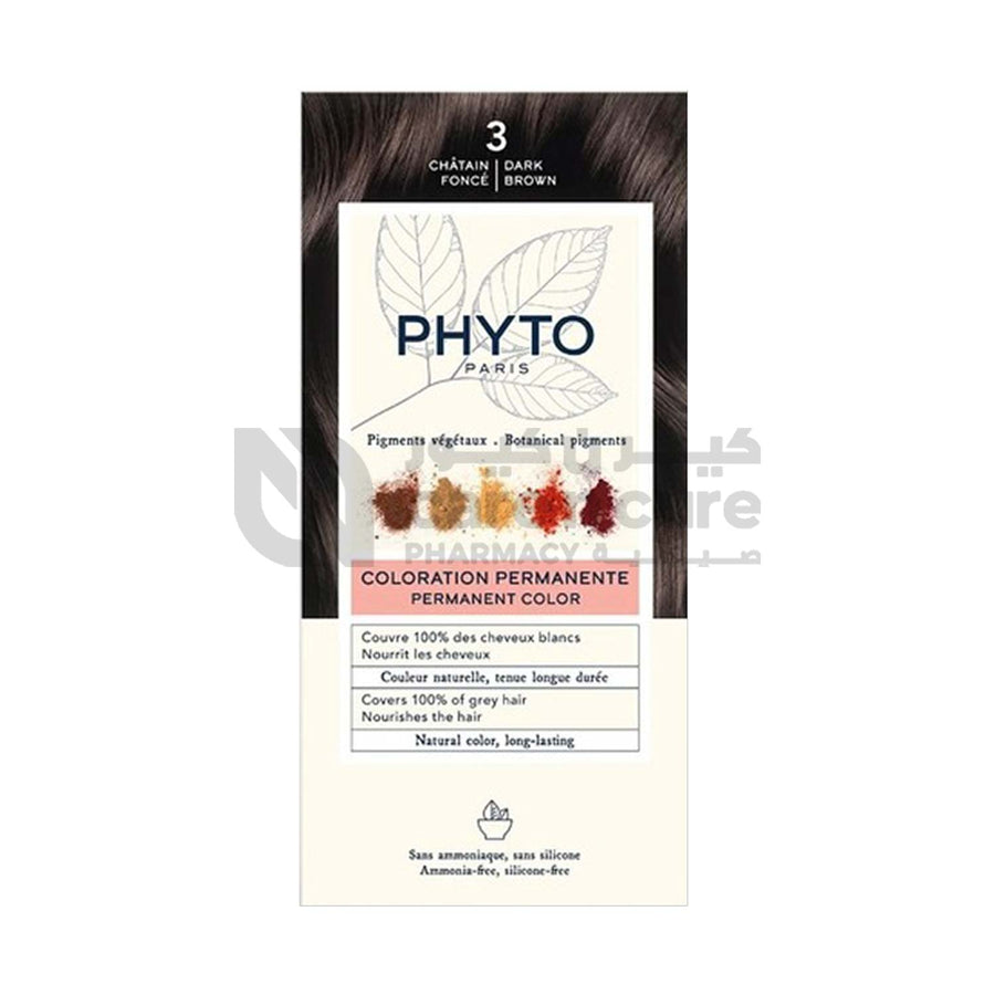 Phyto Color 3 Dark Brown