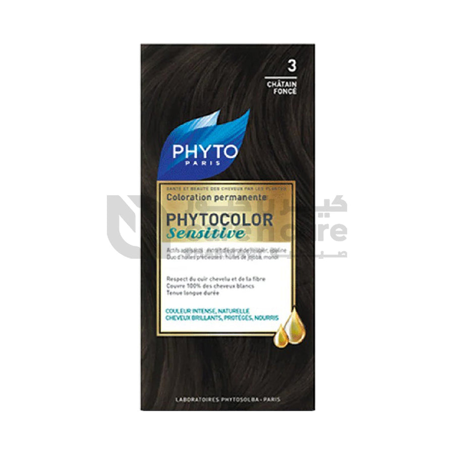 Phyto Color Sensitive 3 - Dark Chestnut