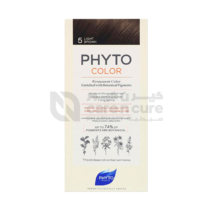 Phyto Color Sensitive 5 - Light Chestnut