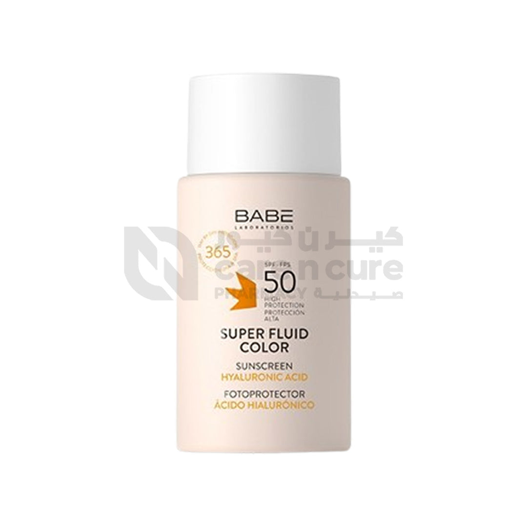 Babe Color Super Fluid Sunscreen Spf50 50 ml