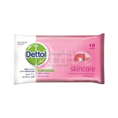 Dettol Skin Care Wipes 10 Pieces