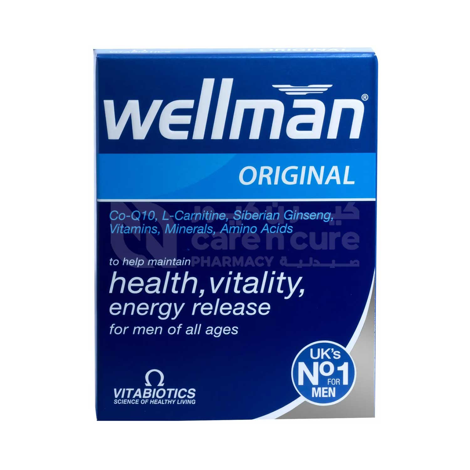 Buy Wellman Original Tablet 30 Pieces online in Qatar- View Usage ...