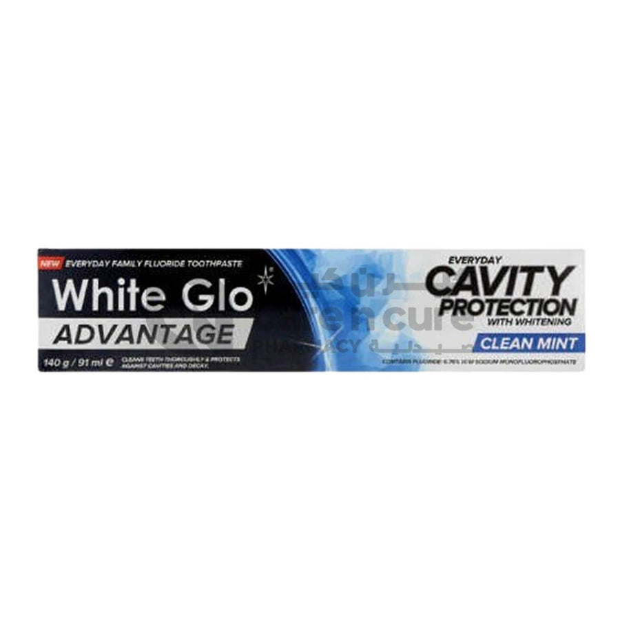 White Glo Advantage Mint Whitening Toothpaste 140 g