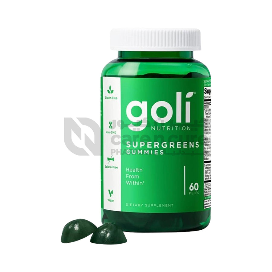 Goli Super Greens Gummies 60 Pieces