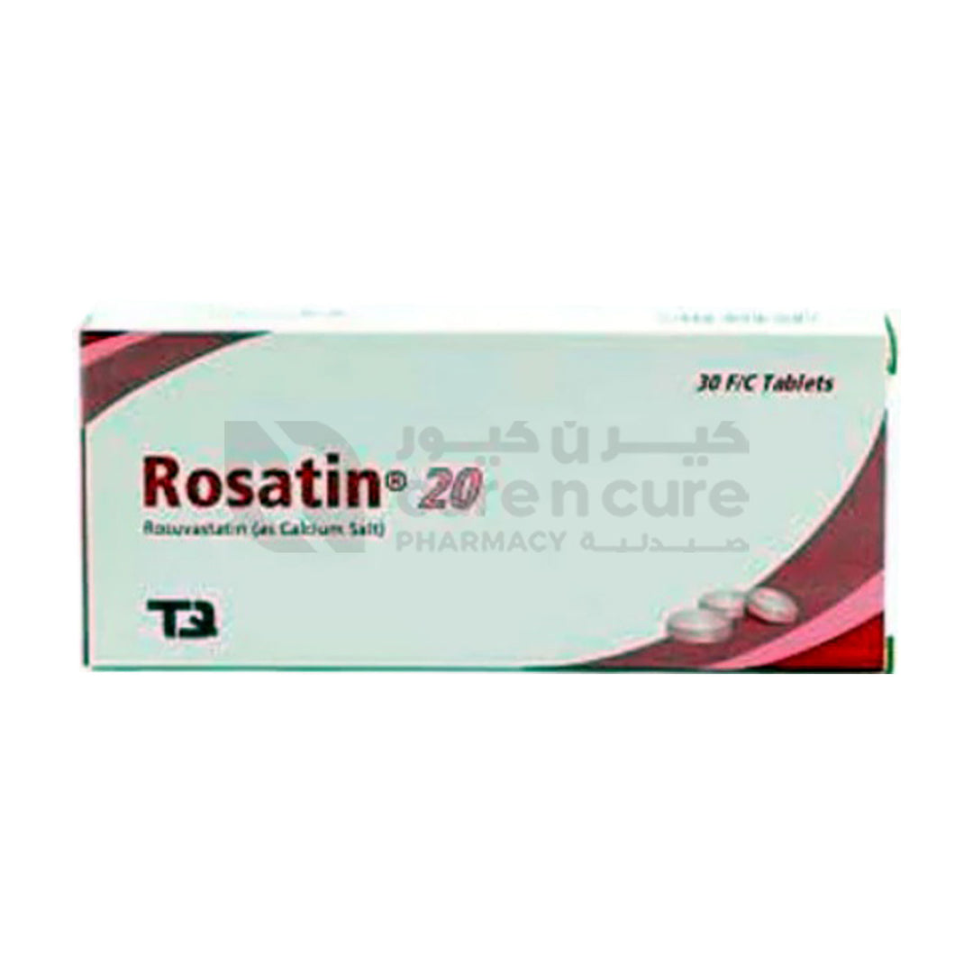 Rosatin 20 mg Tablet 30 Pieces