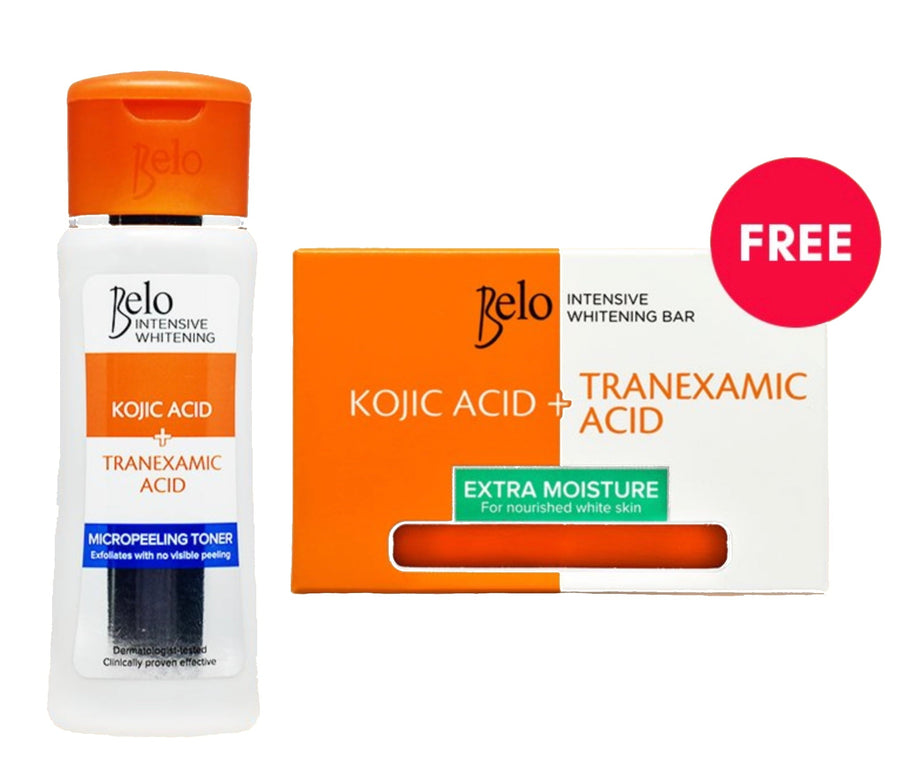 Belo Kojic Toner 100 ml + Free Extra Moisture 65 g Offer