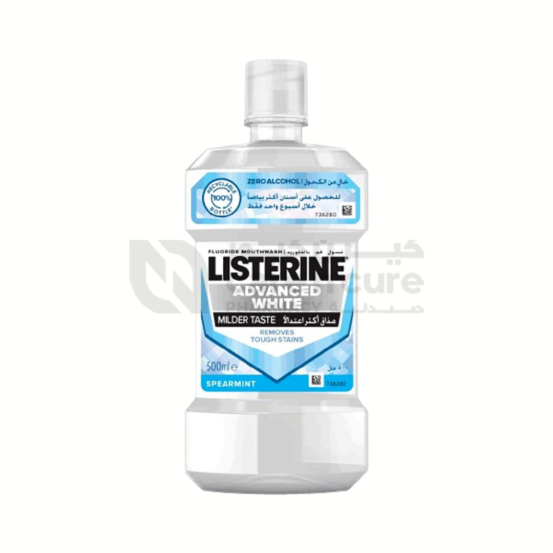 Listerine Advanced White Milder Taste 500 ml