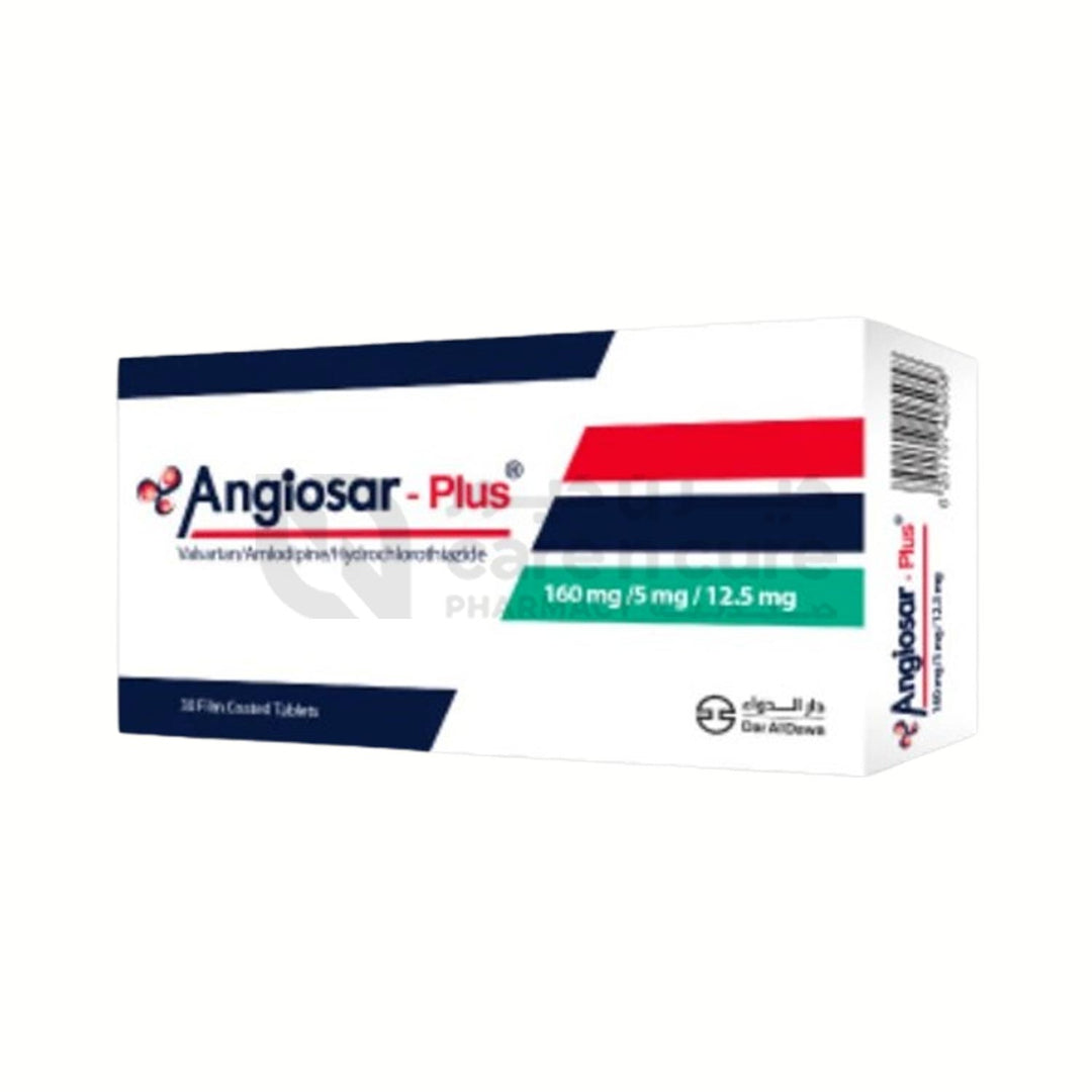 Angiosar 160/5 mg Tablet 30 Pieces