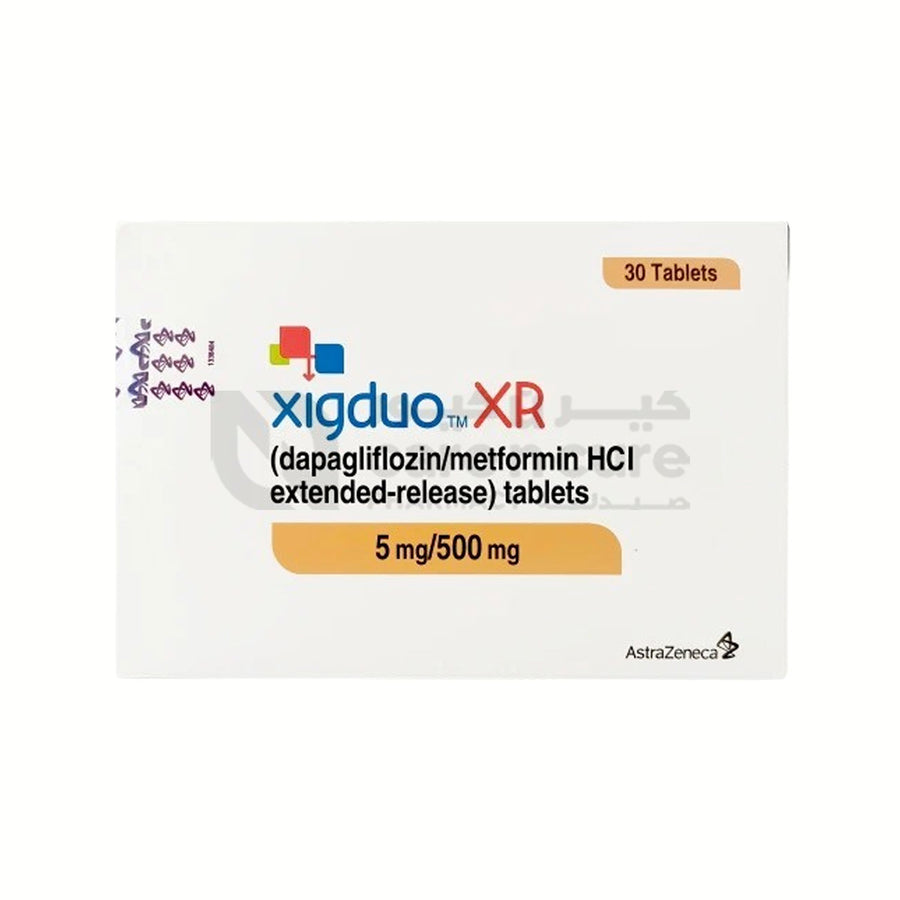 Xigduo Xr Tablet 5mg/500mg Tablet 30 Pieces