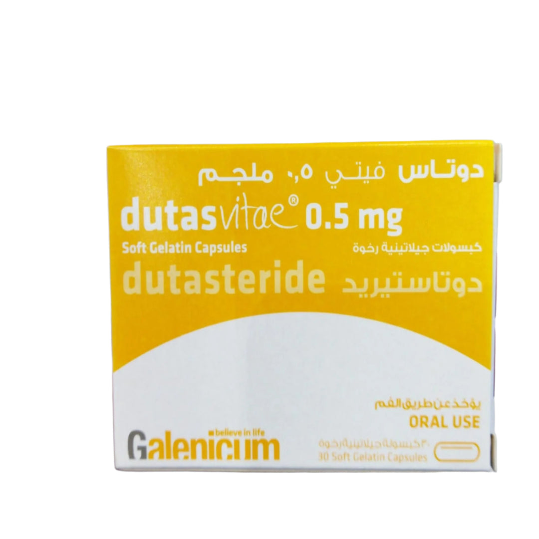 Dutasteride 0.5mg Soft Gel Capsule 30 Pieces