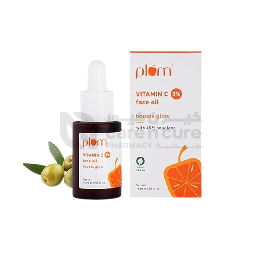 Plum Vitamin C 3% Face Oil 15 ml