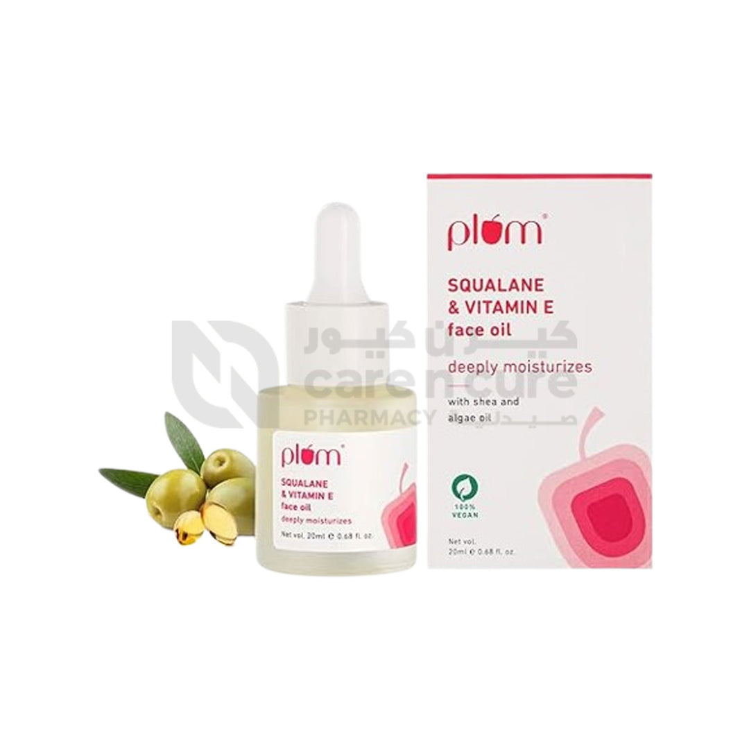 Plum Squalane & Vitamin E Face Oil 20 ml