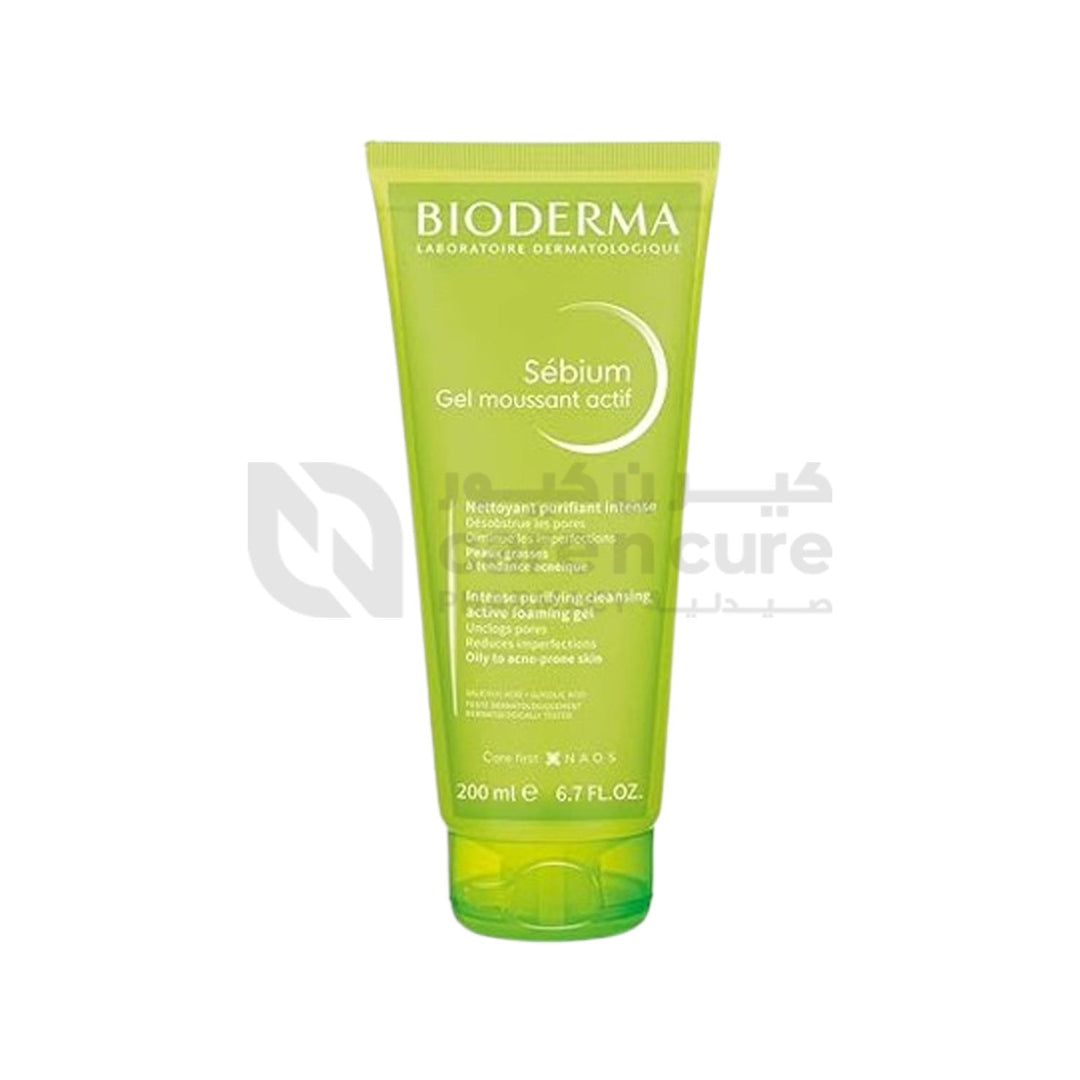 Bioderma Sebium Gel Moussant Actif Cleansing Actif 200 ml