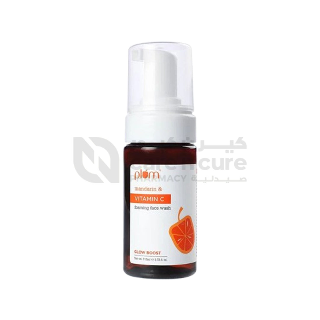 Plum Mandarin & Vitamin C Foaming Face Wash-110 ml