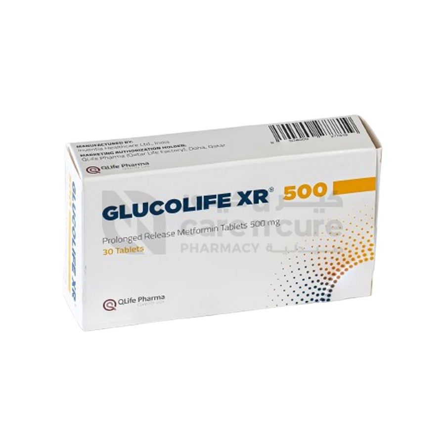 Glucolife Xr 500 mg Tablet 30 Pieces