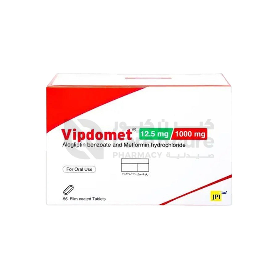 Vipdomet 12.5/1000 mg Tablet 56 Pieces