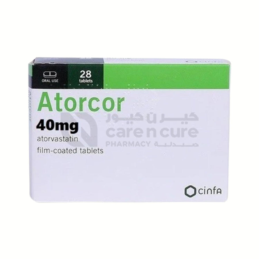 Atocor 40 mg Fc Tablets 28 pieces