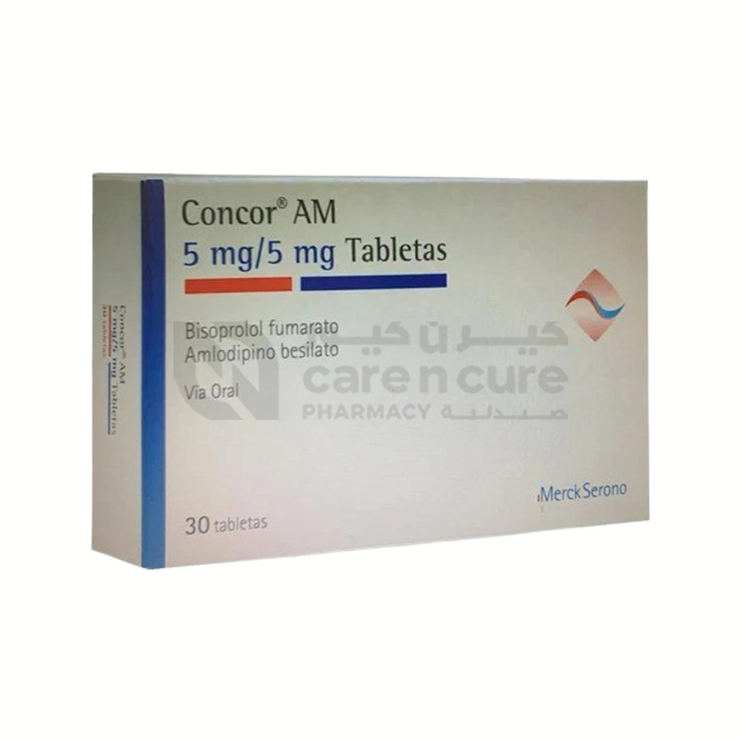 Concor Am 5/5 mg Tablet 30 Pieces