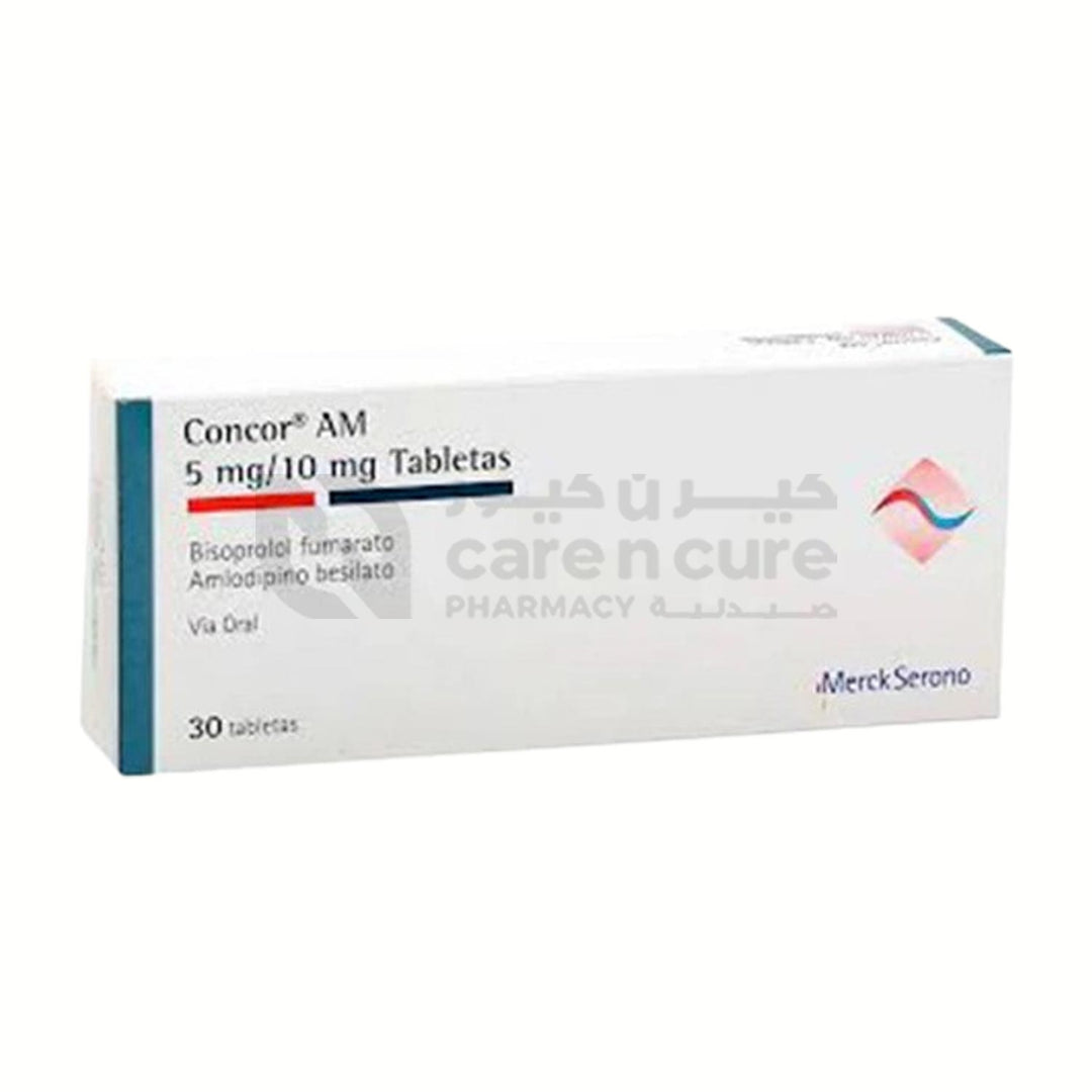 Concor Am 5/10 mg Tablet 30 Pieces