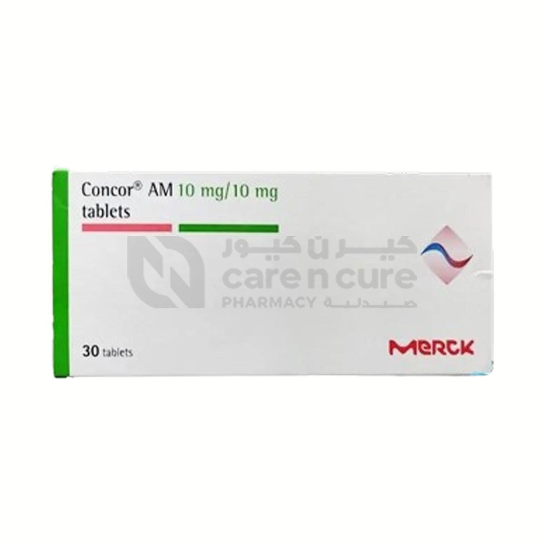 Concor Am 10/10 mg Tablet 30 Pieces