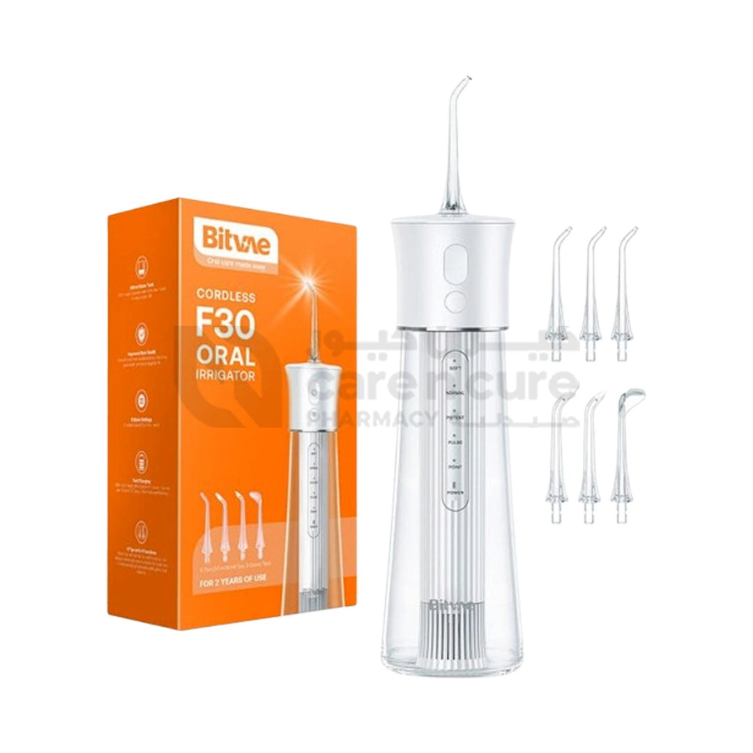 Bitvae F30 Water Flosser/ Oral Irrigator White F